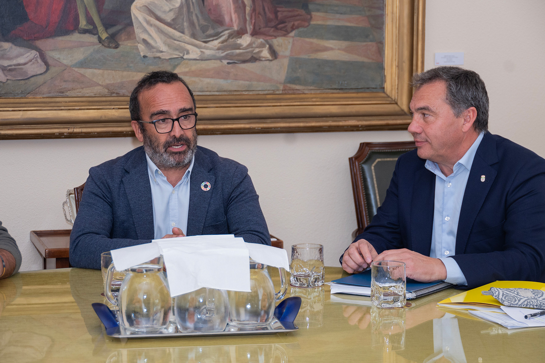 presidente AMAC y Diputación de Cáceres