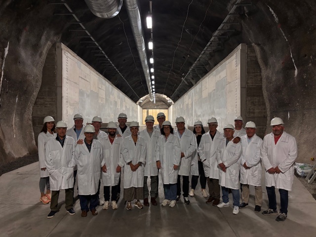 Visita almacén de residuos radiactivos de Bátaapáti 